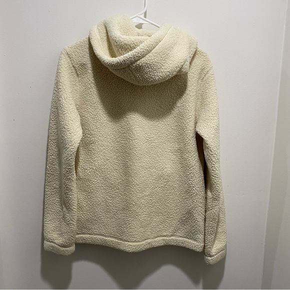 WOMEN'S abercrombie & fitch soft AF sherpa pullover hoodie -Size SMALL- … - Picture 4 of 5